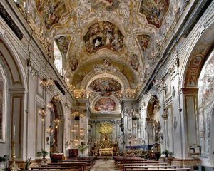 Interno della Chiesa - Monastero di San Benedetto, Catania