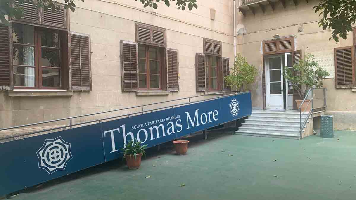 La scuola Thomas More in via delle croci