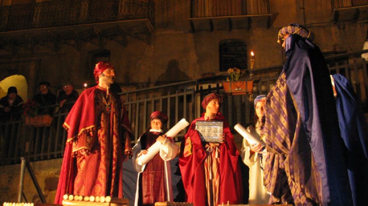 Adorazione dei Magi a Gagliano Castelferrato