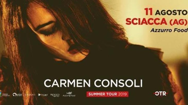 Carmen Consoli Summer Tour 2019