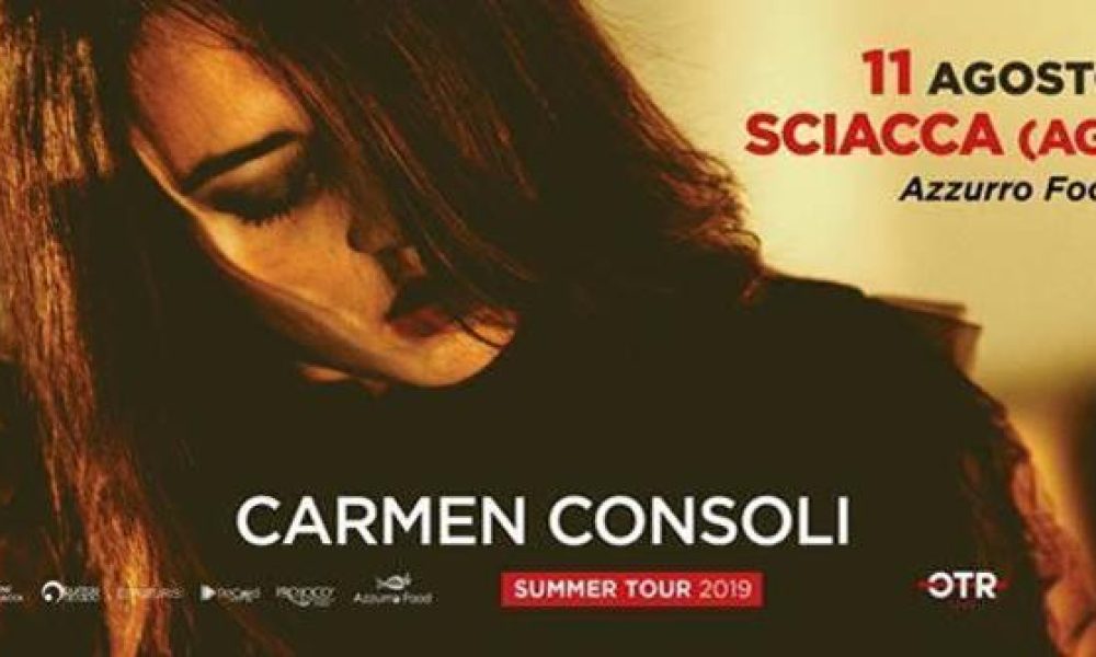 Carmen Consoli Summer Tour 2019