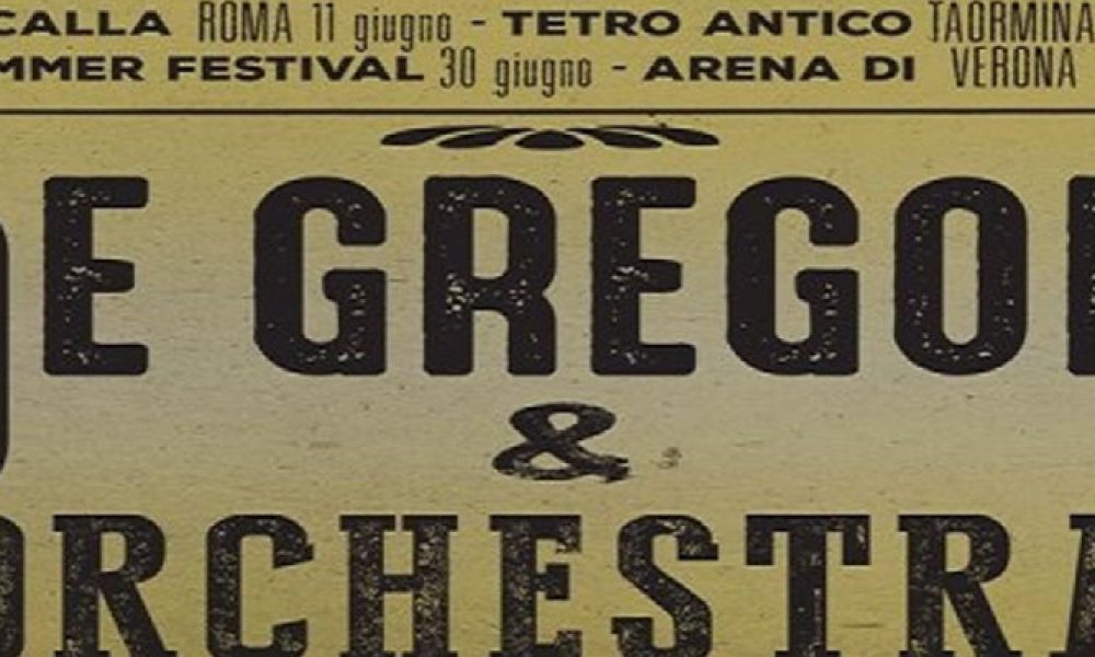 De Gregori & Orchestra - Greatest Hits Live