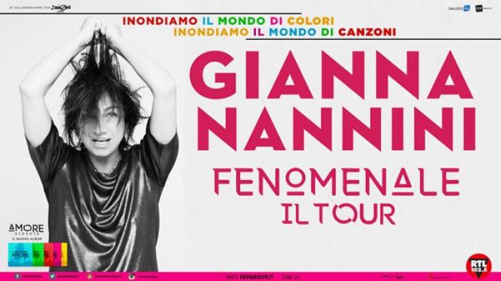 Gianna Nannini – Fenomenale il Tour: le date siciliane