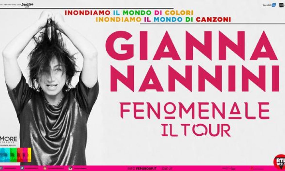 Gianna Nannini - Fenomenale il Tour: le date siciliane