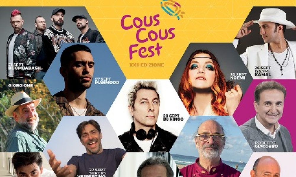 Cous Cous Fest: Noemi, Boomdabash e Mahmood in concerto gratuito