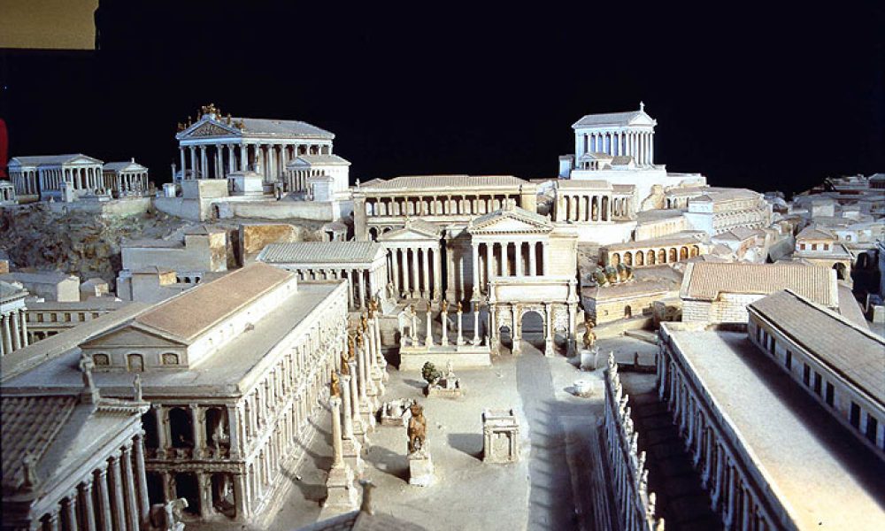Ricostruzione antica Roma