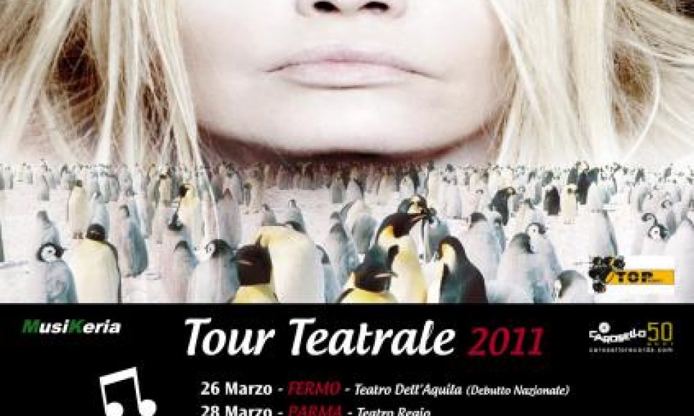 Concerto di Patty Pravo a Catania – Il vento dei pinguini tour 2011
