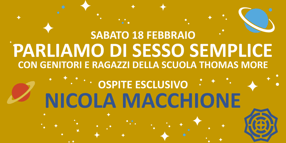 Scuola: Palermo, l’urologo Nicola Macchione al Thomas More per parlare ai giovani di sessualità