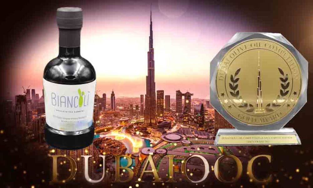 Trionfo a Dubai per un prodotto alimentare siciliano certificato biologico: BIANCOLI' olio extravergine delicato per bambini