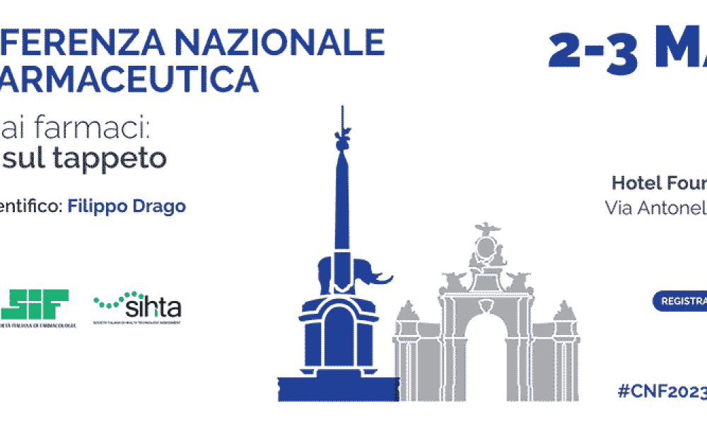 XXI Conferenza Nazionale sulla Farmaceutica, ad Aci Castello, sul tema 